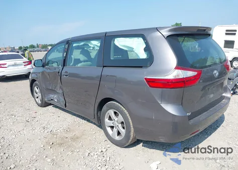2015 Toyota Sienna L 7 Passenger from USA, damaged, VIN 5TDZK3DC1FS673621